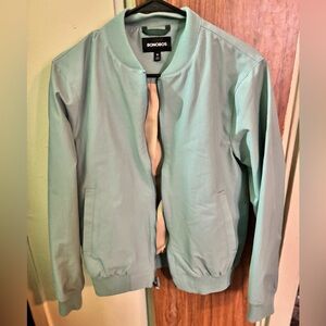 Bonobos Light teal blue Bomber Jacket